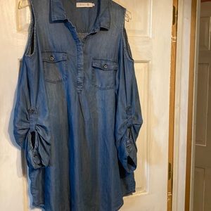 Billy T cold shoulder shirt XL